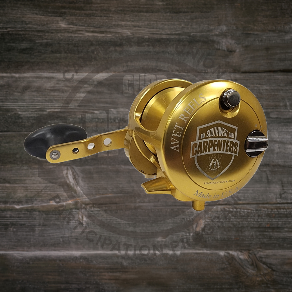 Carrete de Pesca - Modelo MXL 6/4 Raptor - Mano derecha